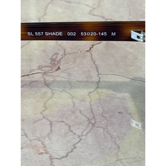 Saint Laurent SL 557 Shade Sunglasses in Medium Havana New Womens Sunnies - Picture 6 of 11